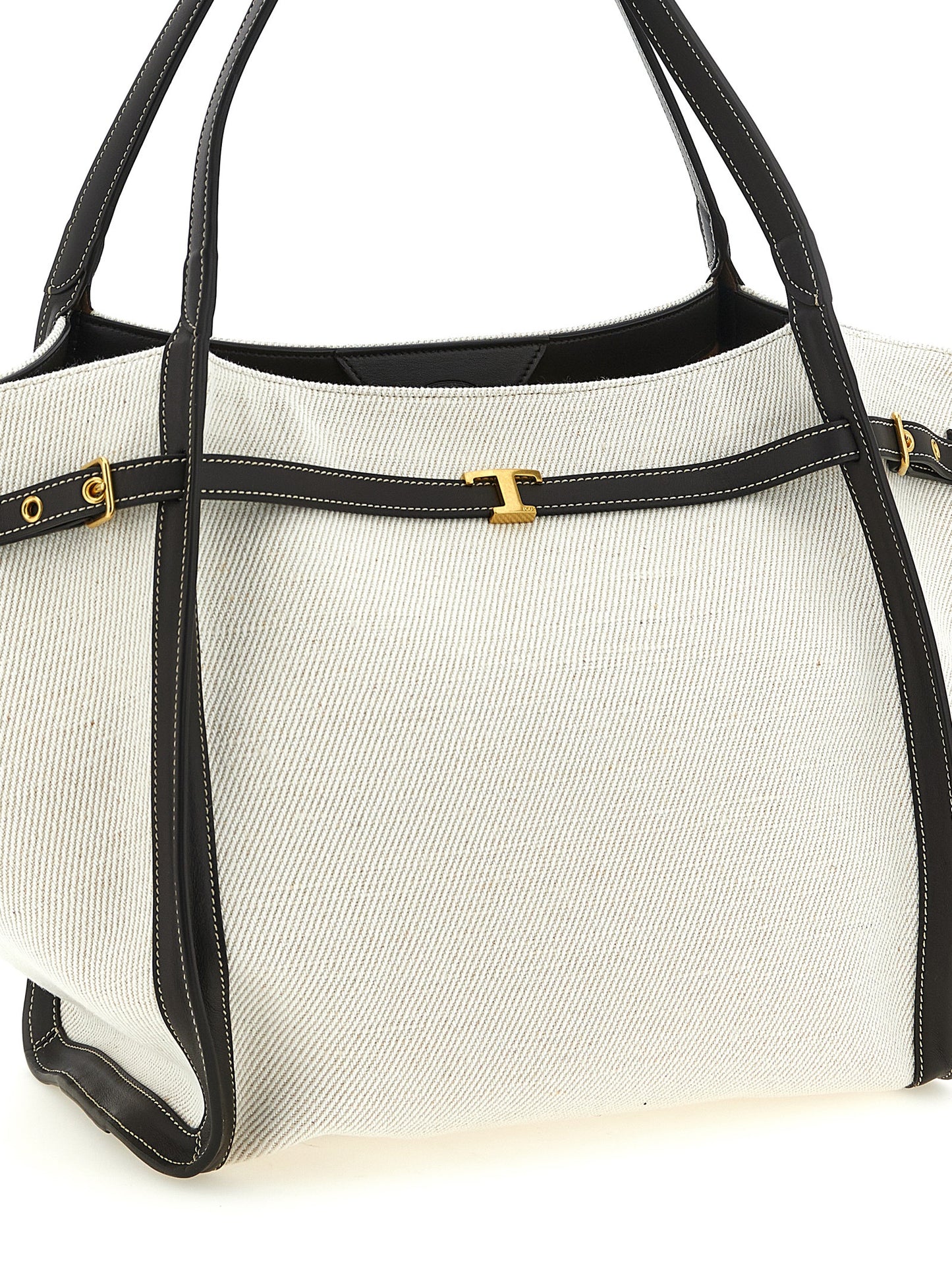 Tod's Mehrfarbige Leinentragetasche