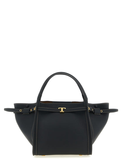 Tod's Schwarze Kalbsleder-Tasche