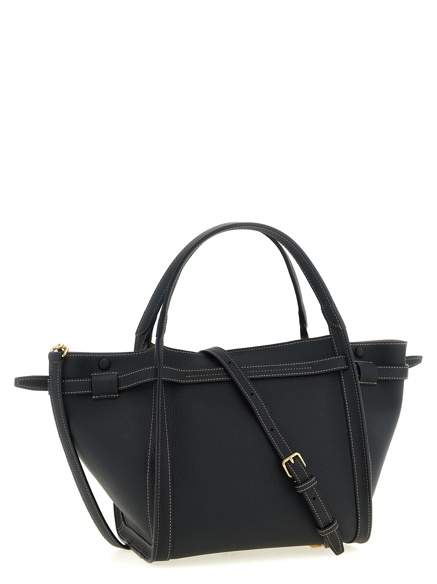 Tod's Schwarze Kalbsleder-Tasche