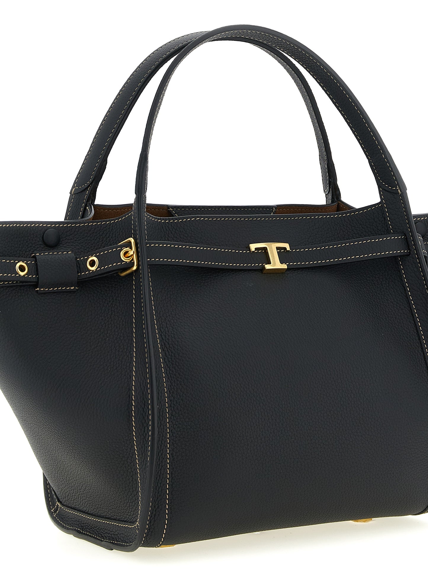 Tod's Schwarze Kalbsleder-Tasche