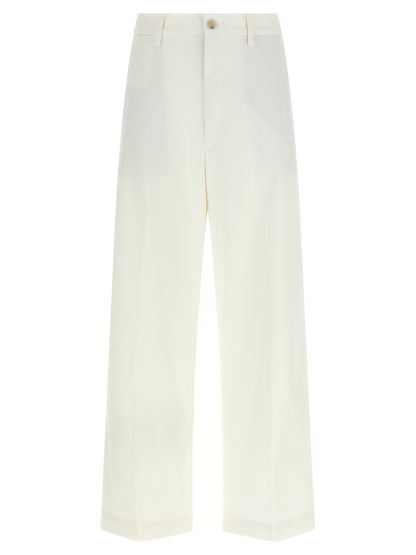 Polo Ralph Lauren Weiße Baumwoll-Chino-Hose