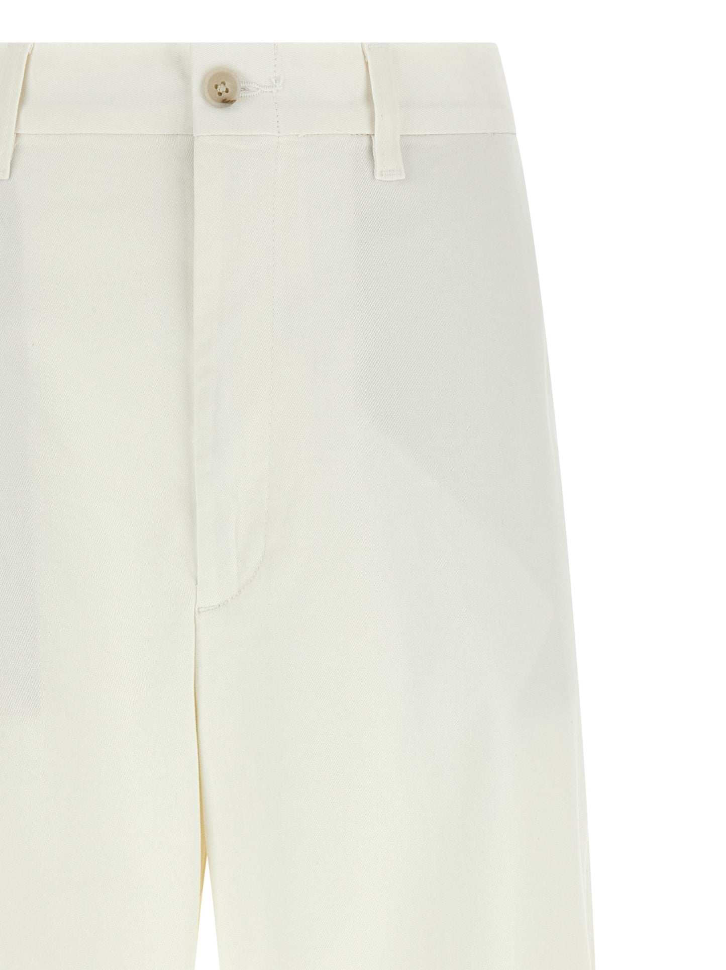 Polo Ralph Lauren Weiße Baumwoll-Chino-Hose