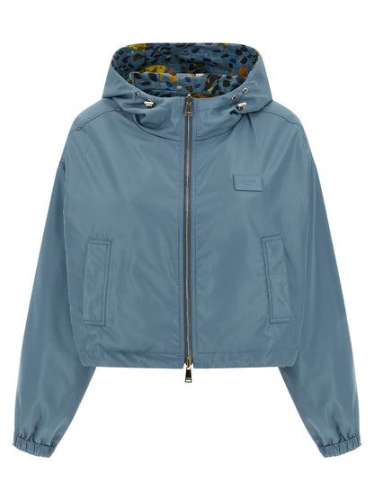 Fendi Blaue Polyesterkleidung