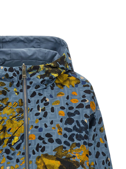 Fendi Blaue Polyesterkleidung