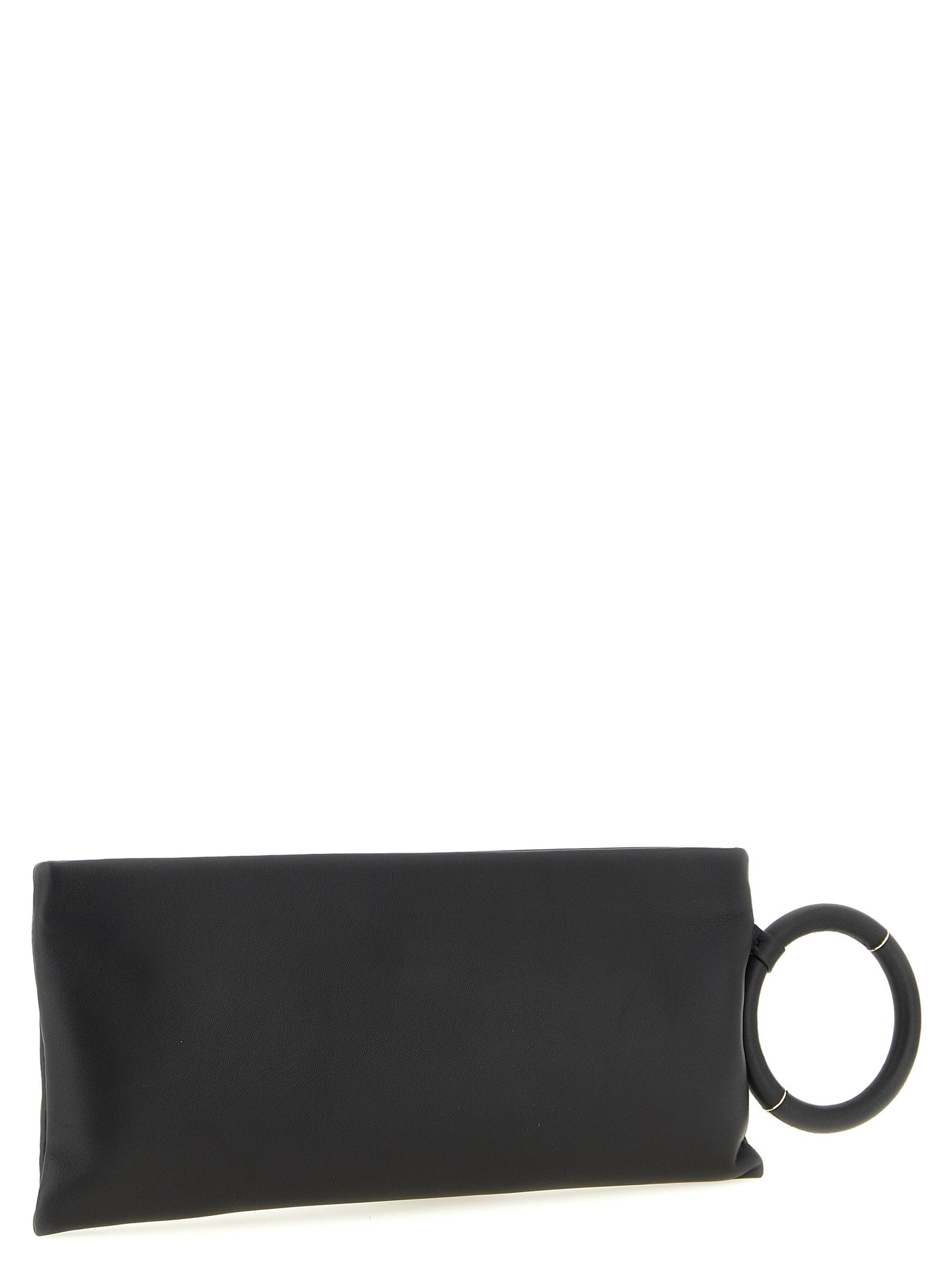 Tom Ford Schwarze Lammleder-Clutch