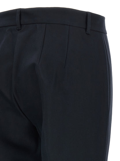 'S Max Mara Blaue Baumwollhose