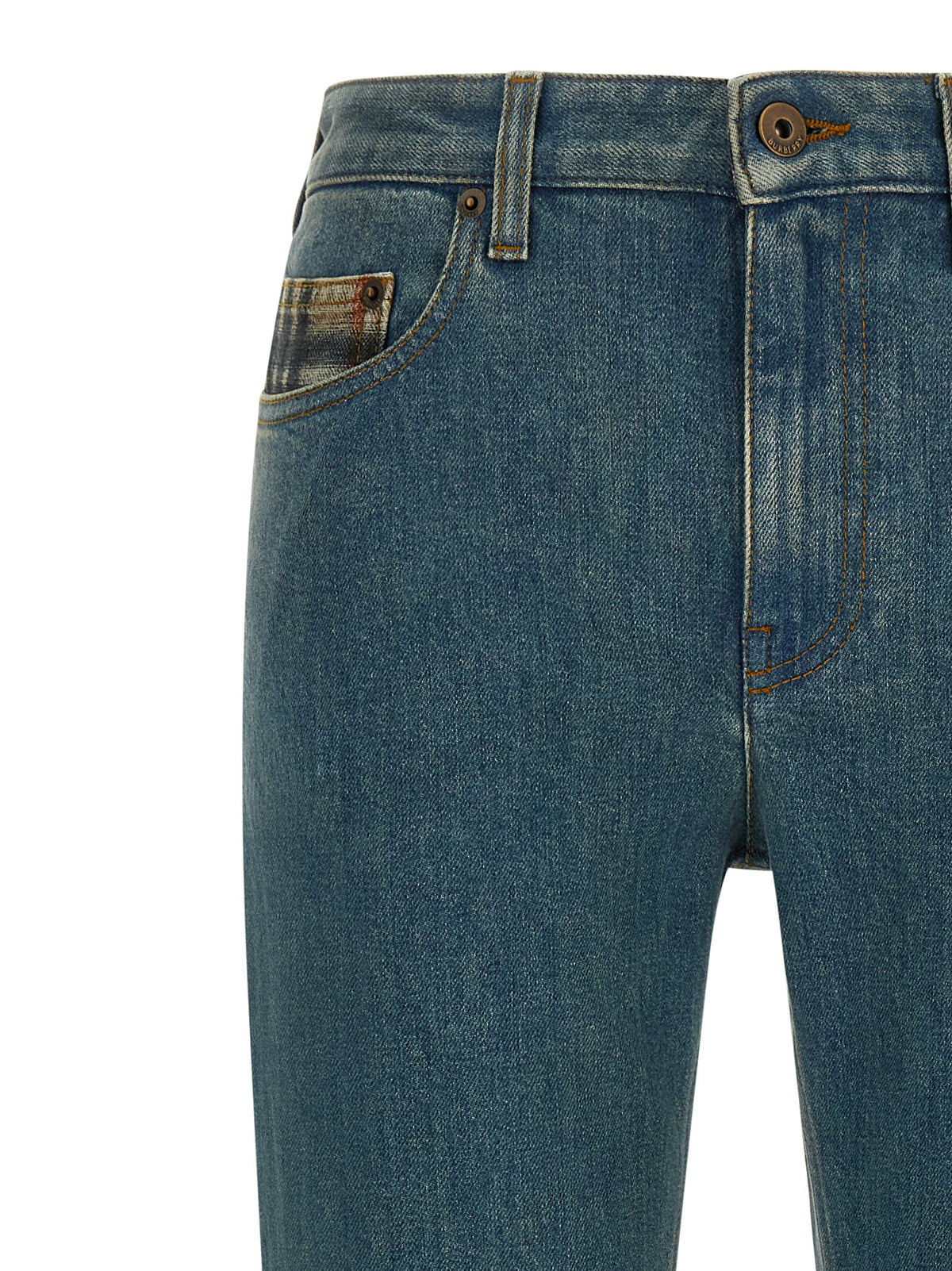 Burberry Jeans Dalia Blu a Gamba Dritta