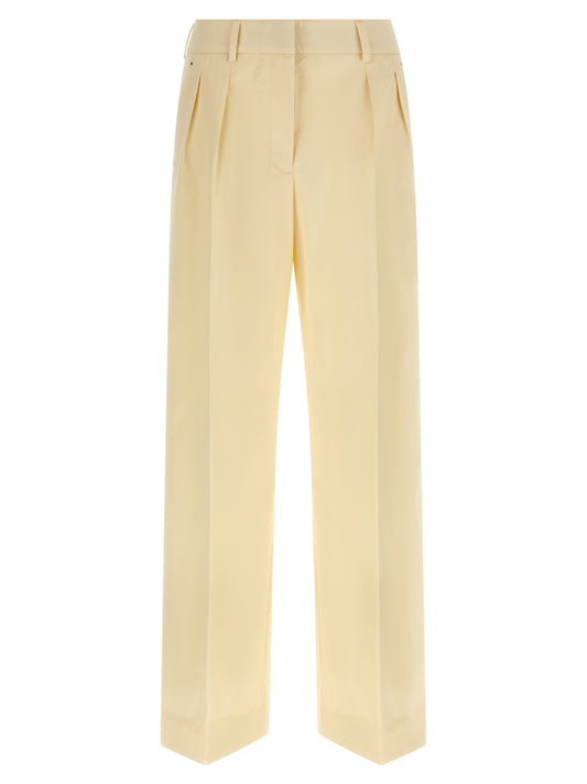 Moncler Beige Baumwoll-Anzughose