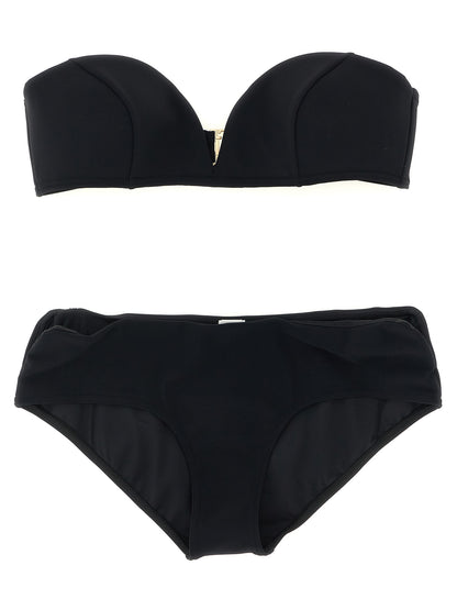 Zimmermann Schwarzer Bikini aus Polyamid