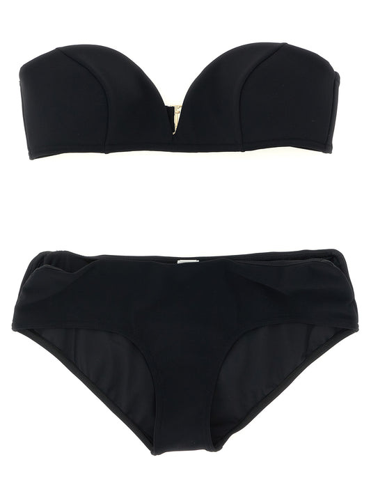 Zimmermann Schwarzer Bikini aus Polyamid