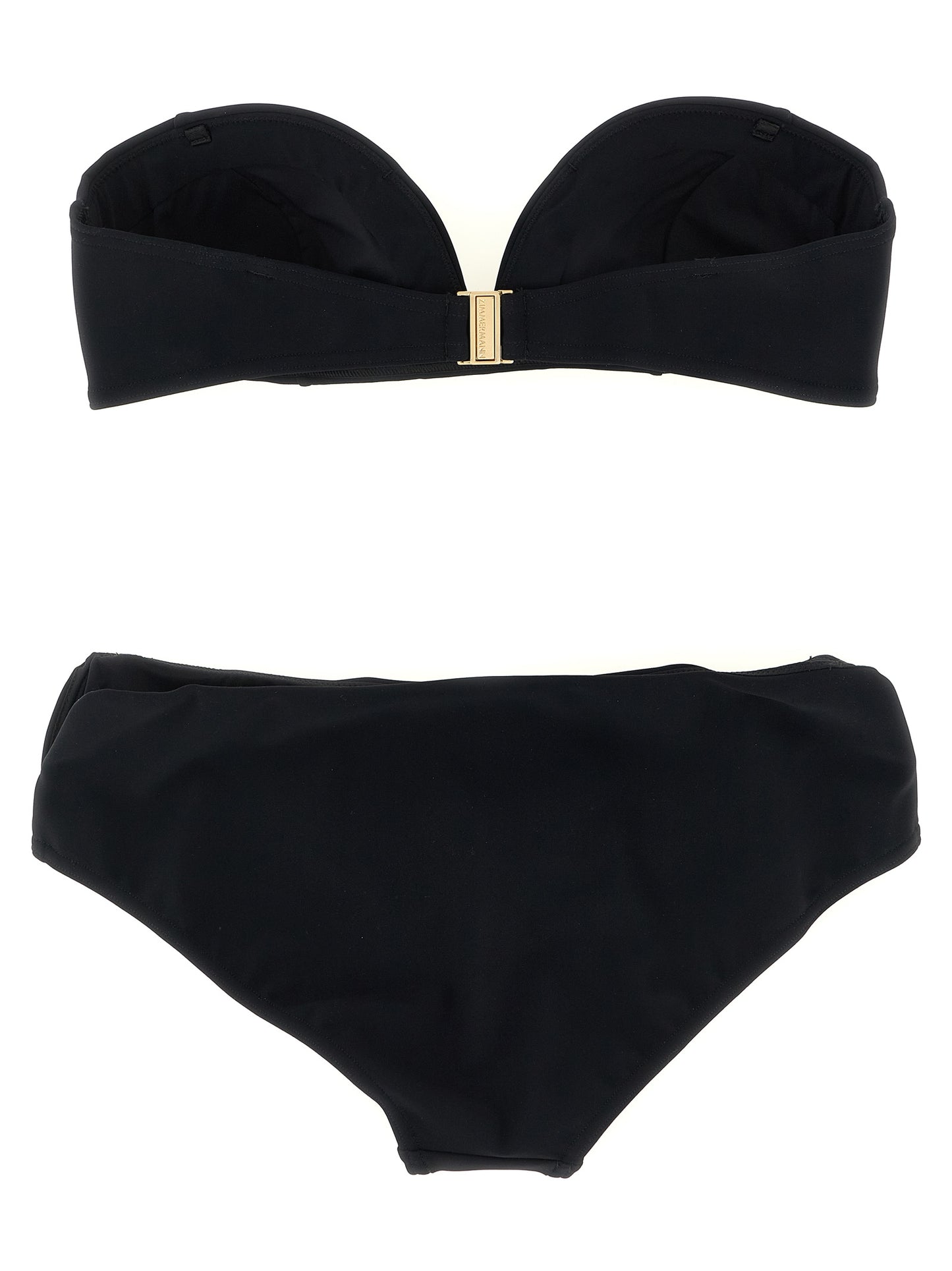 Zimmermann Schwarzer Bikini aus Polyamid