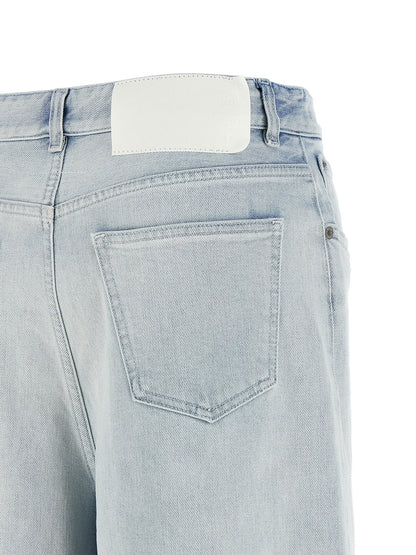 MM6 Maison Margiela Blaue Baumwolljeans Denim