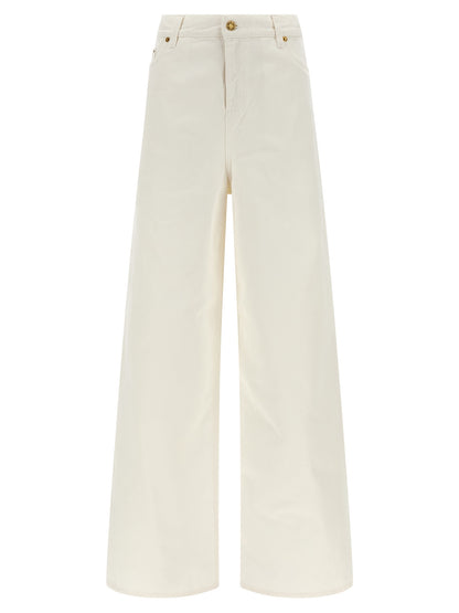 Golden Goose Weiße Boyfriend Jeans aus Baumwolle