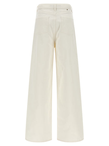 Golden Goose Weiße Boyfriend Jeans aus Baumwolle