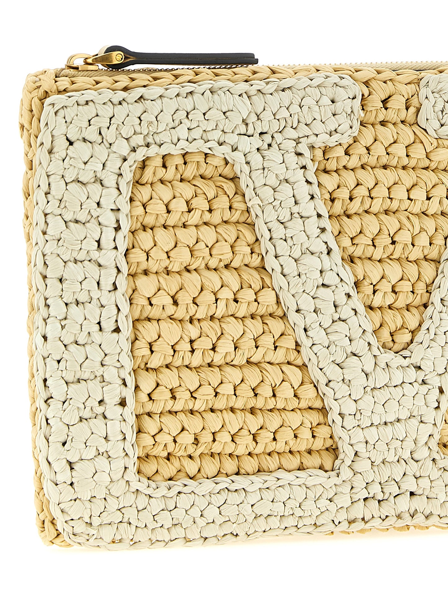 Valentino Garavani Weiße Clutch aus Viskose