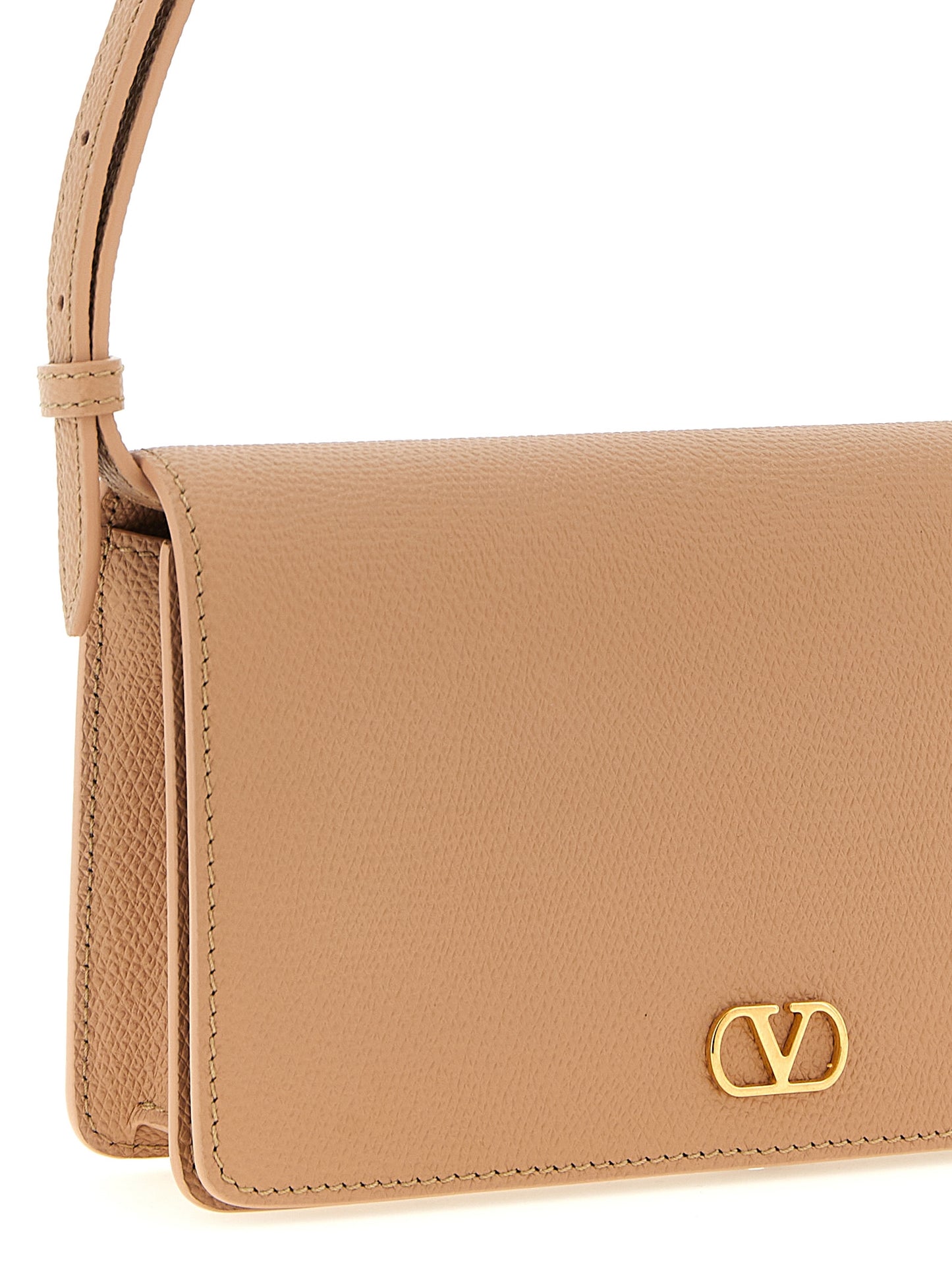 Valentino Garavani Schultertasche aus mehrfarbigem Kalbsleder