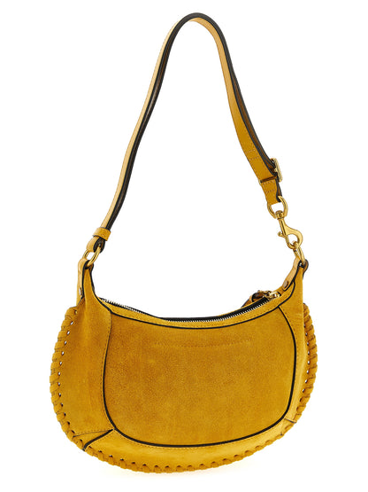 Isabel Marant Zweifarbige Schultertasche aus Kalbsleder