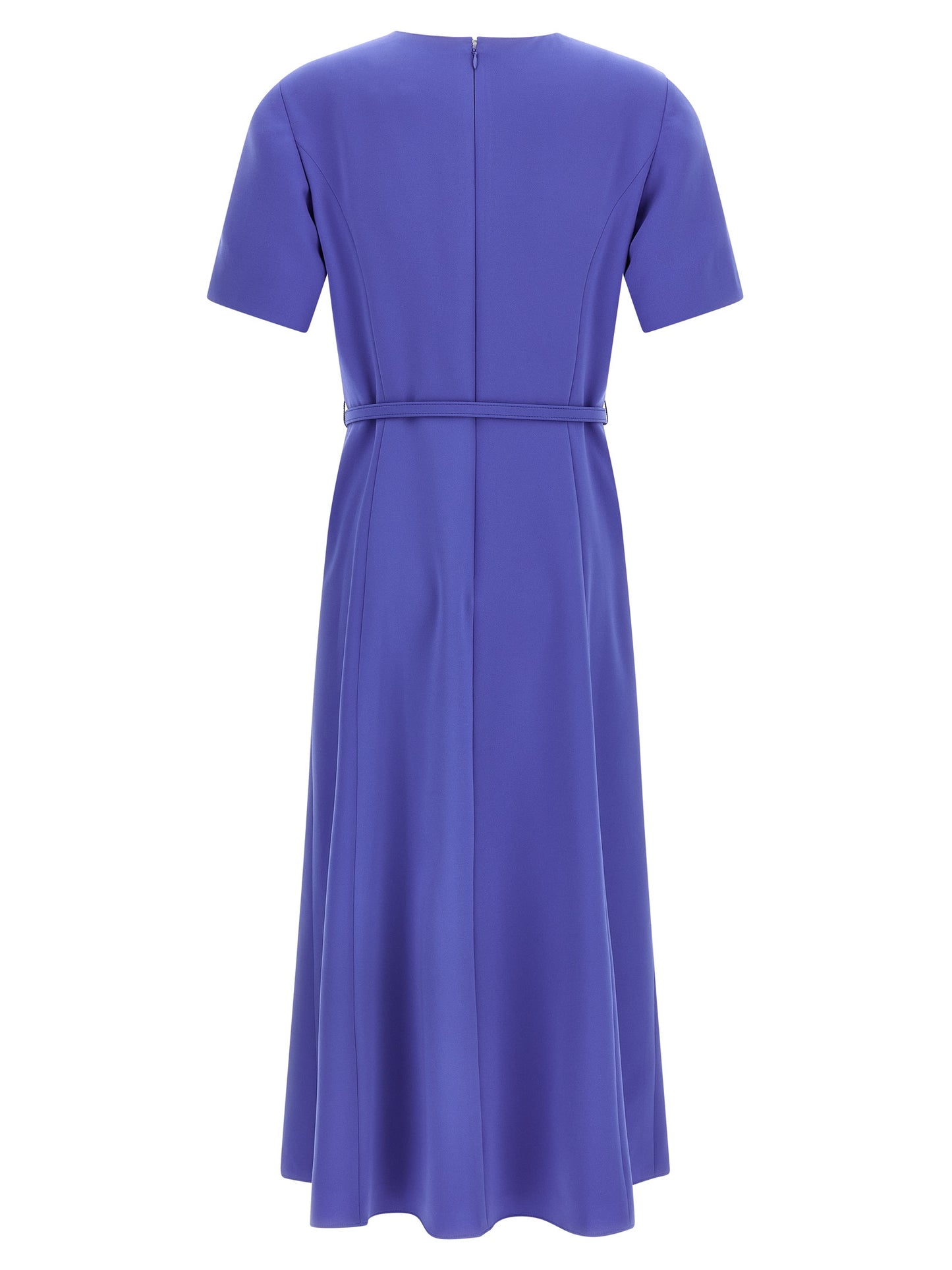Carolina Herrera Blaues Midi-Kleid aus Polyester