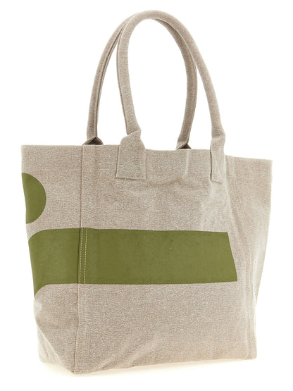 Isabel Marant Zweifarbige Baumwolltasche