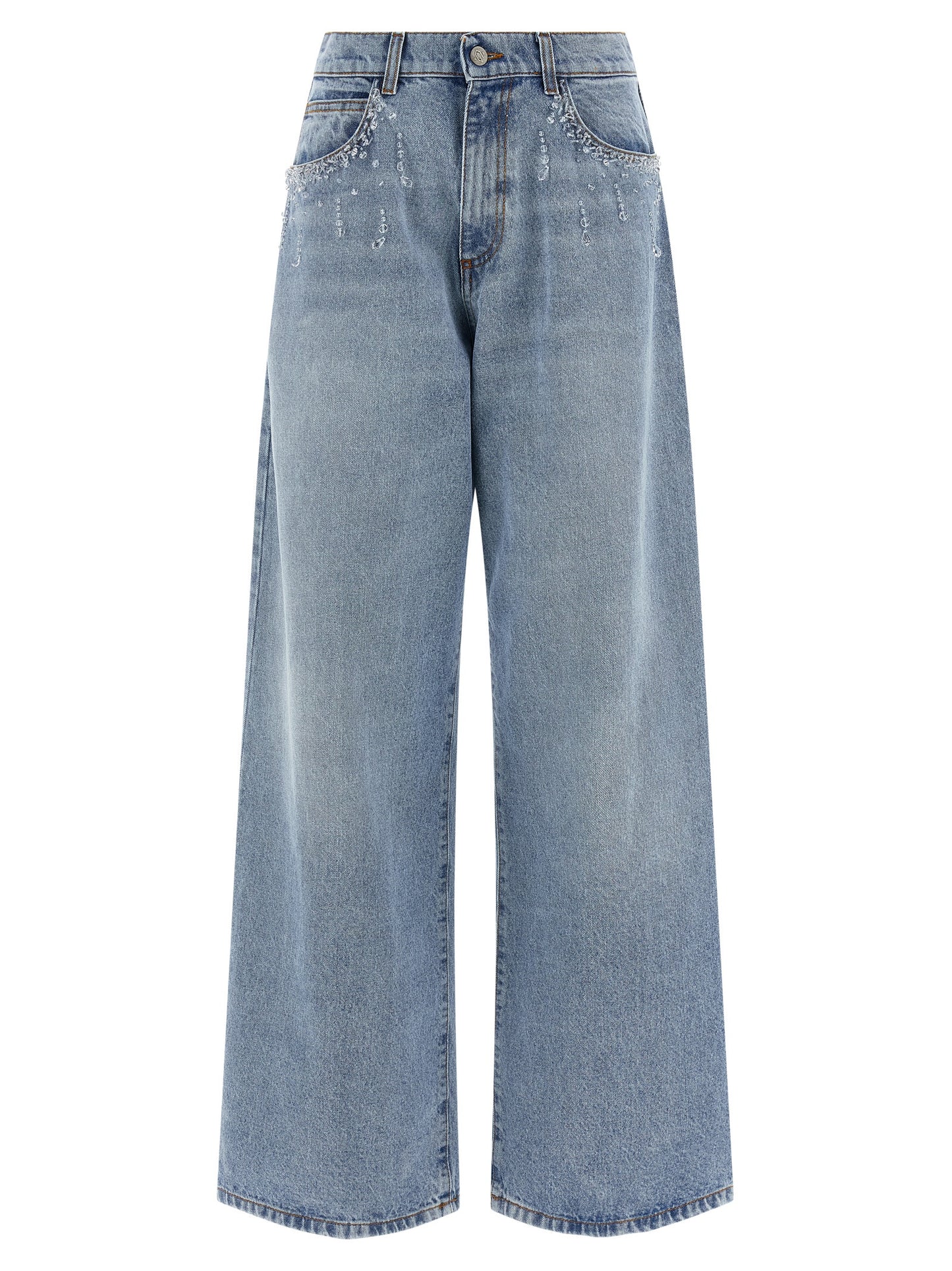 Giuseppe Di Morabito Blaue Baumwolljeans Denim