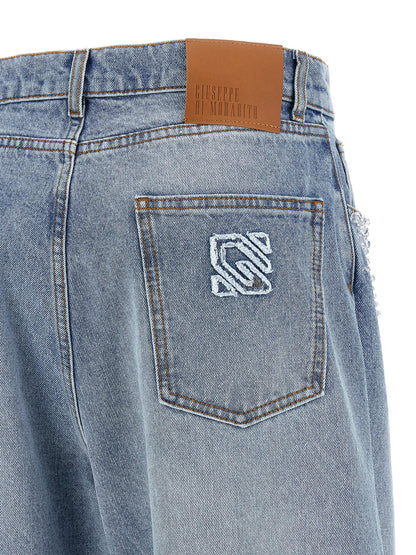 Giuseppe Di Morabito Blaue Baumwolljeans Denim