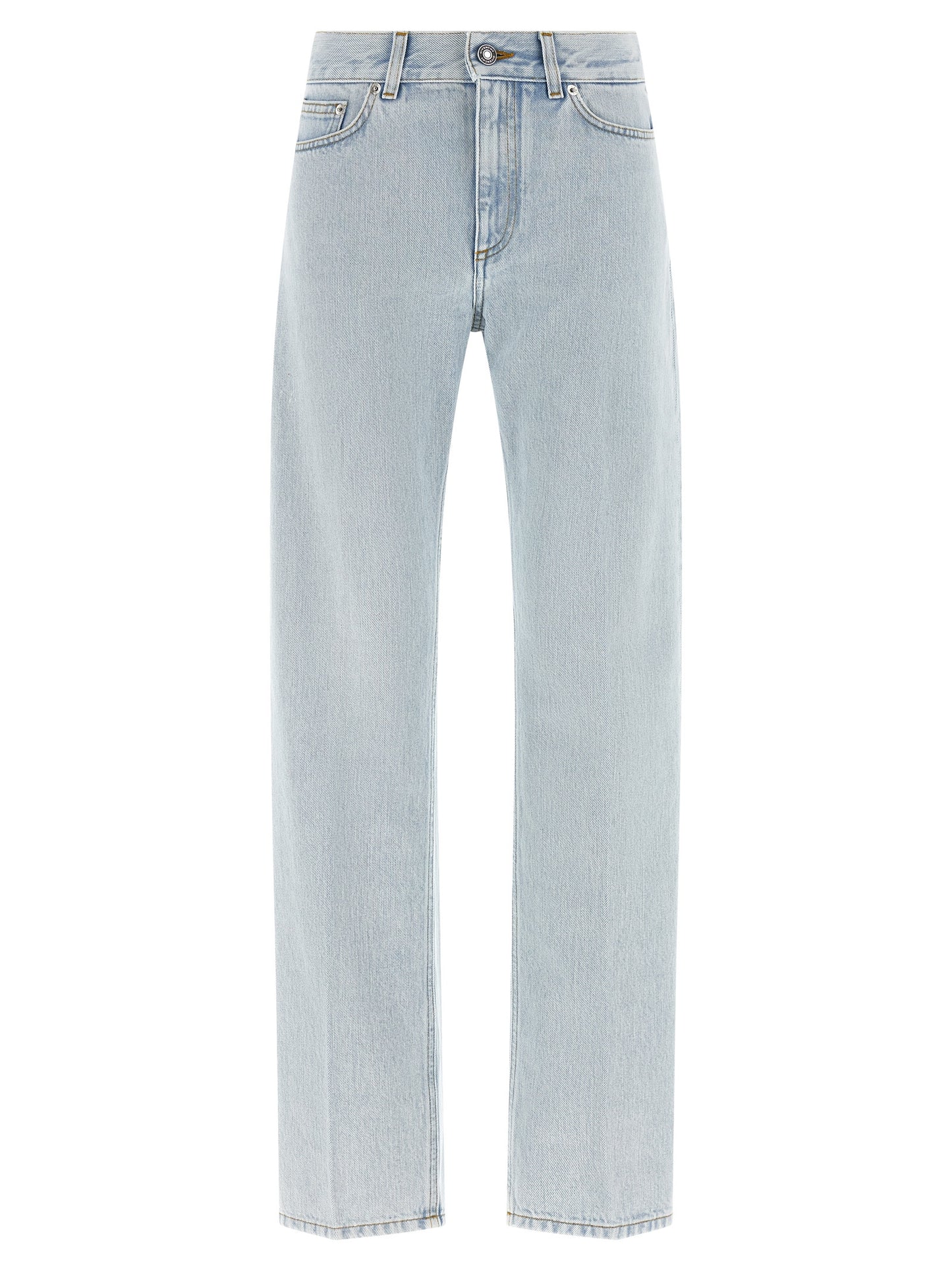 Givenchy Blaue Jeans aus Baumwolle im geraden Schnitt