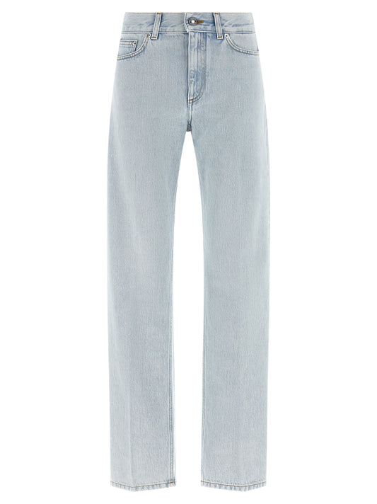 Givenchy Blaue Jeans aus Baumwolle im geraden Schnitt