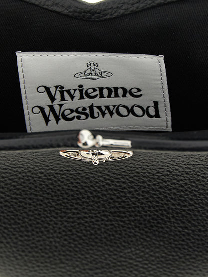 Vivienne Westwood Schwarze Handtasche aus Polyethylen