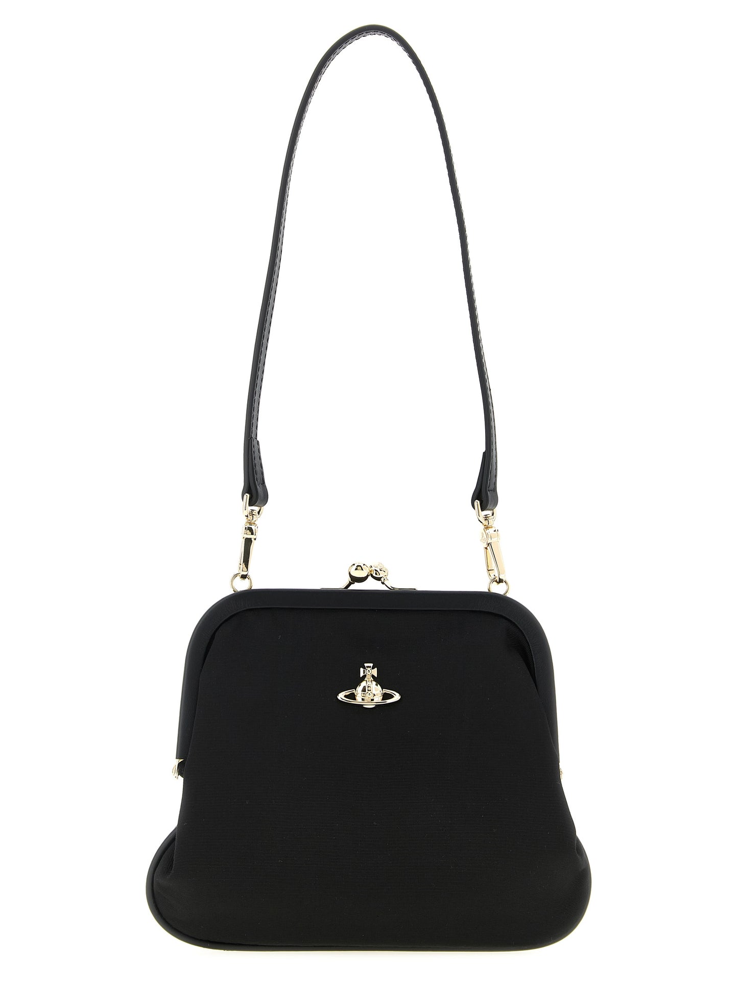 Vivienne Westwood Schwarze Clutch aus Viskose