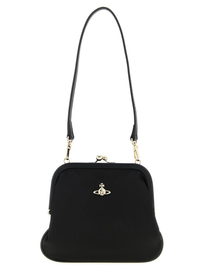 Vivienne Westwood Schwarze Clutch aus Viskose