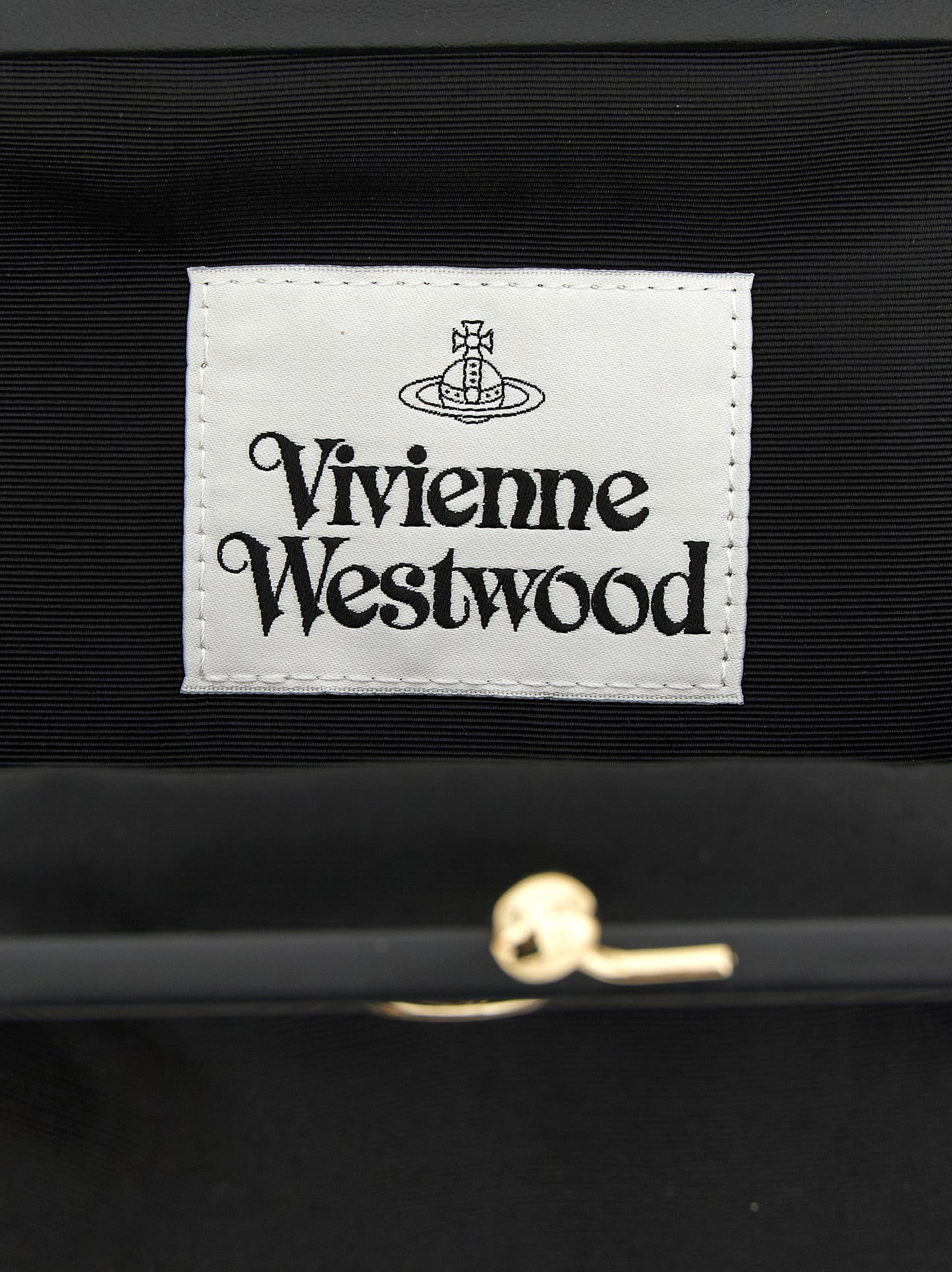 Vivienne Westwood Schwarze Clutch aus Viskose