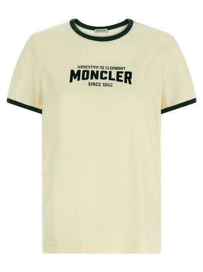 Moncler Beiges Baumwoll-T-Shirt