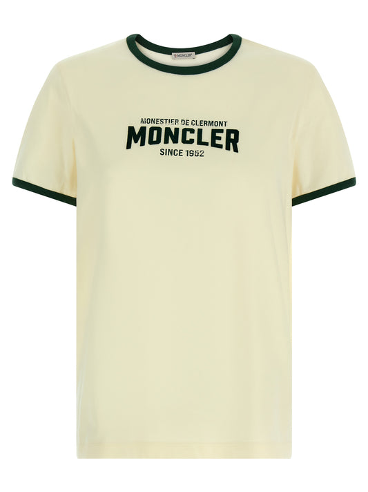 Moncler Beiges Baumwoll-T-Shirt
