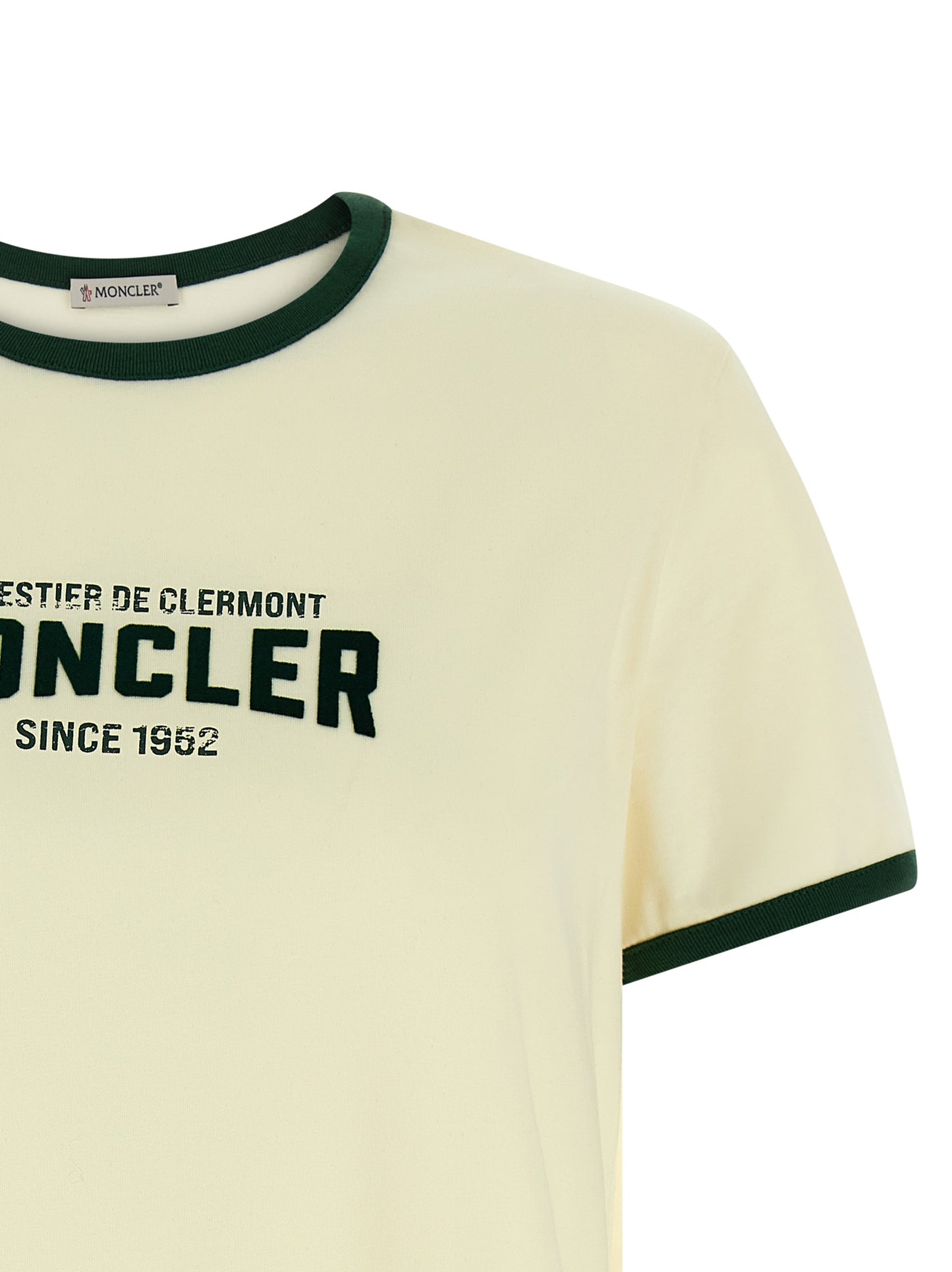 Moncler Beiges Baumwoll-T-Shirt