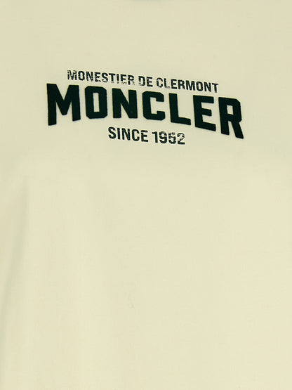 Moncler Beiges Baumwoll-T-Shirt