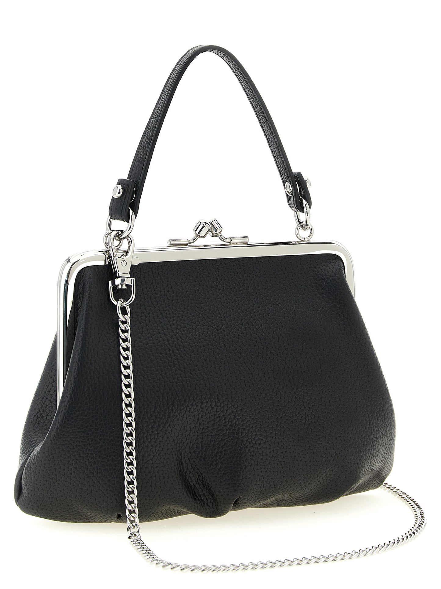 Vivienne Westwood Schwarze Handtasche aus Polyethylen