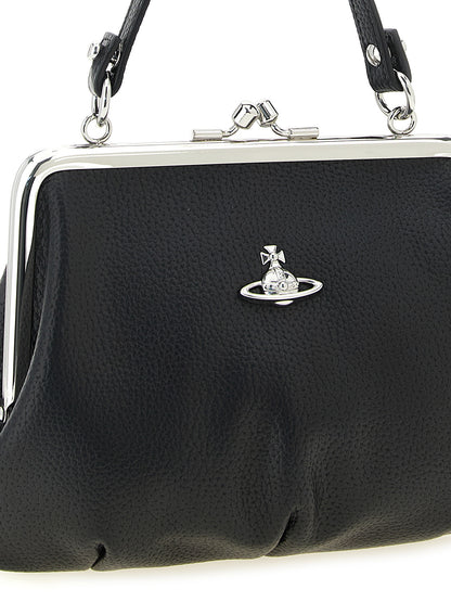 Vivienne Westwood Schwarze Handtasche aus Polyethylen