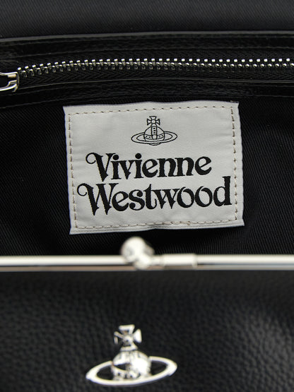 Vivienne Westwood Schwarze Handtasche aus Polyethylen