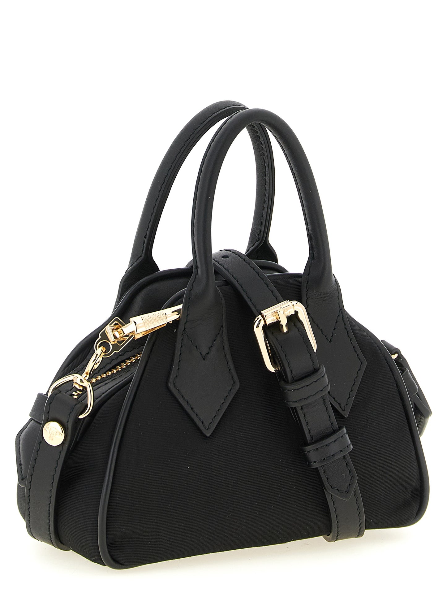 Vivienne Westwood Schwarze Viscose Handtasche