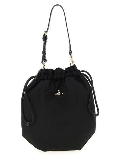 Vivienne Westwood Schwarze Viscose Handtasche