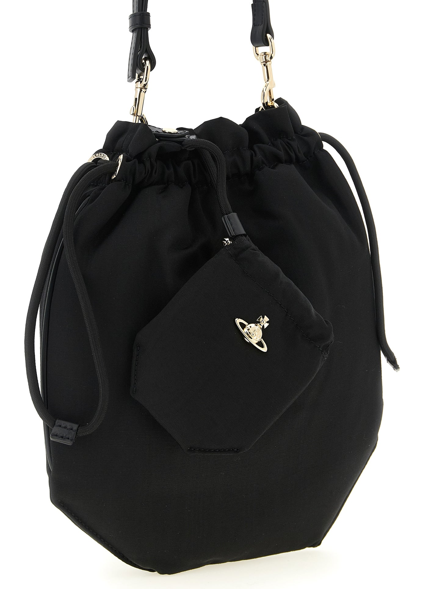 Vivienne Westwood Schwarze Viscose Handtasche