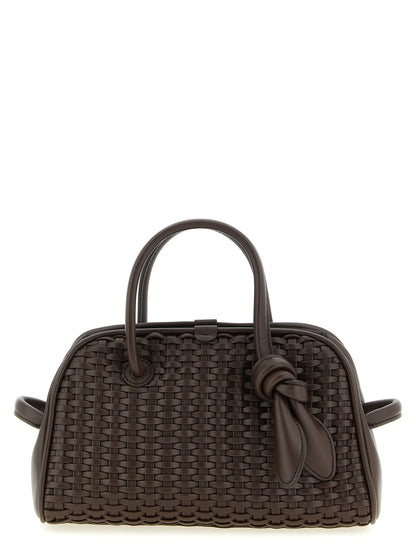 Jacquemus Braune Baumwolltasche