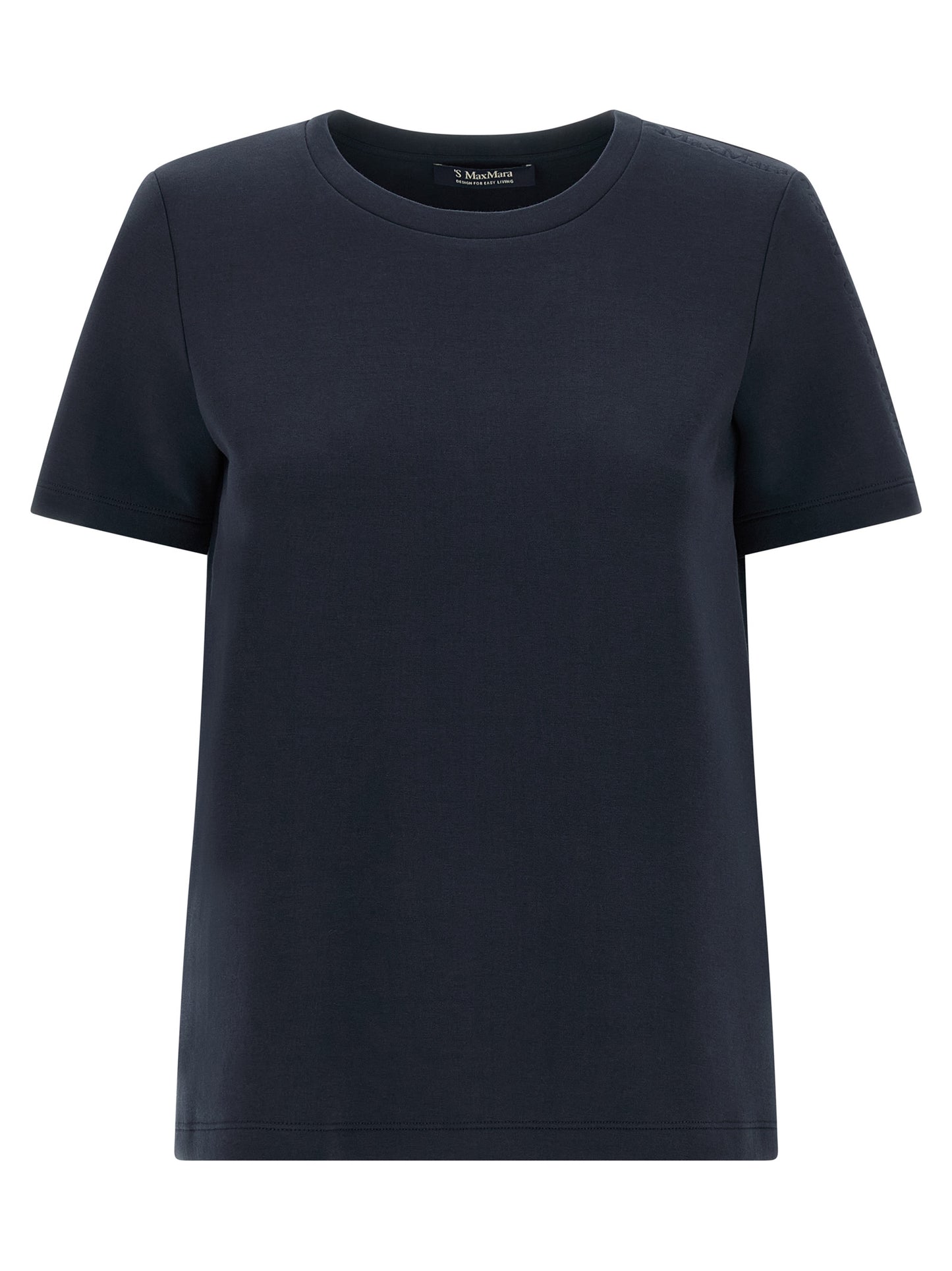 'S Max Mara Blaues Baumwoll-T-Shirt