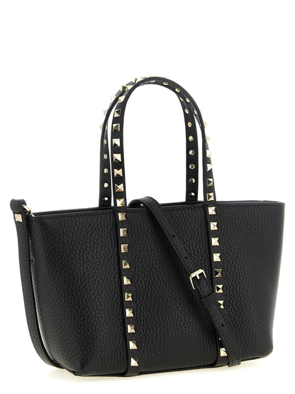Valentino Garavani Schwarze Kalbsleder-Tasche