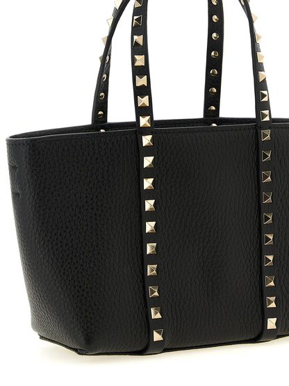Valentino Garavani Schwarze Kalbsleder-Tasche