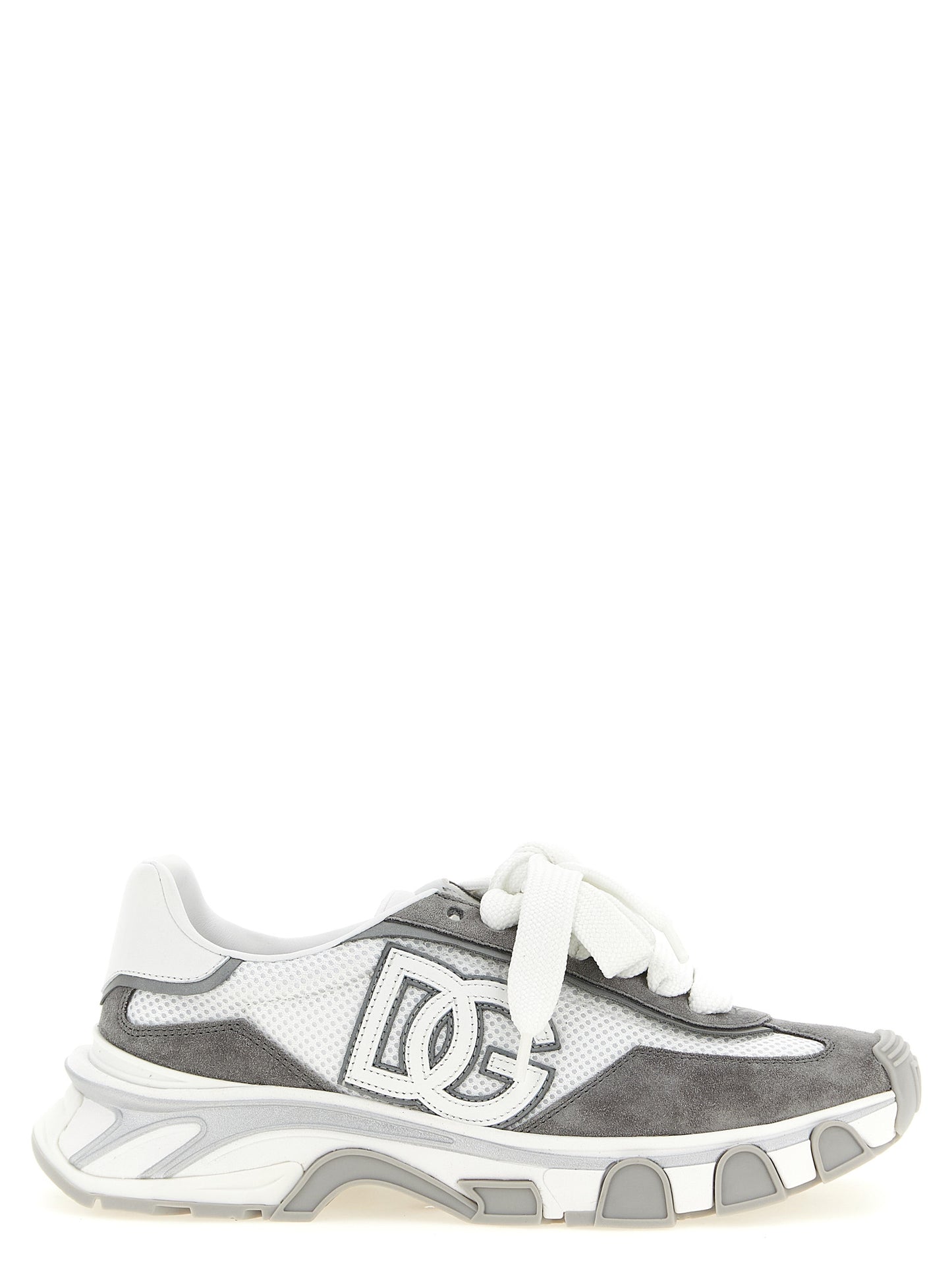 Dolce & Gabbana Graue Sportschuhe aus Polyester