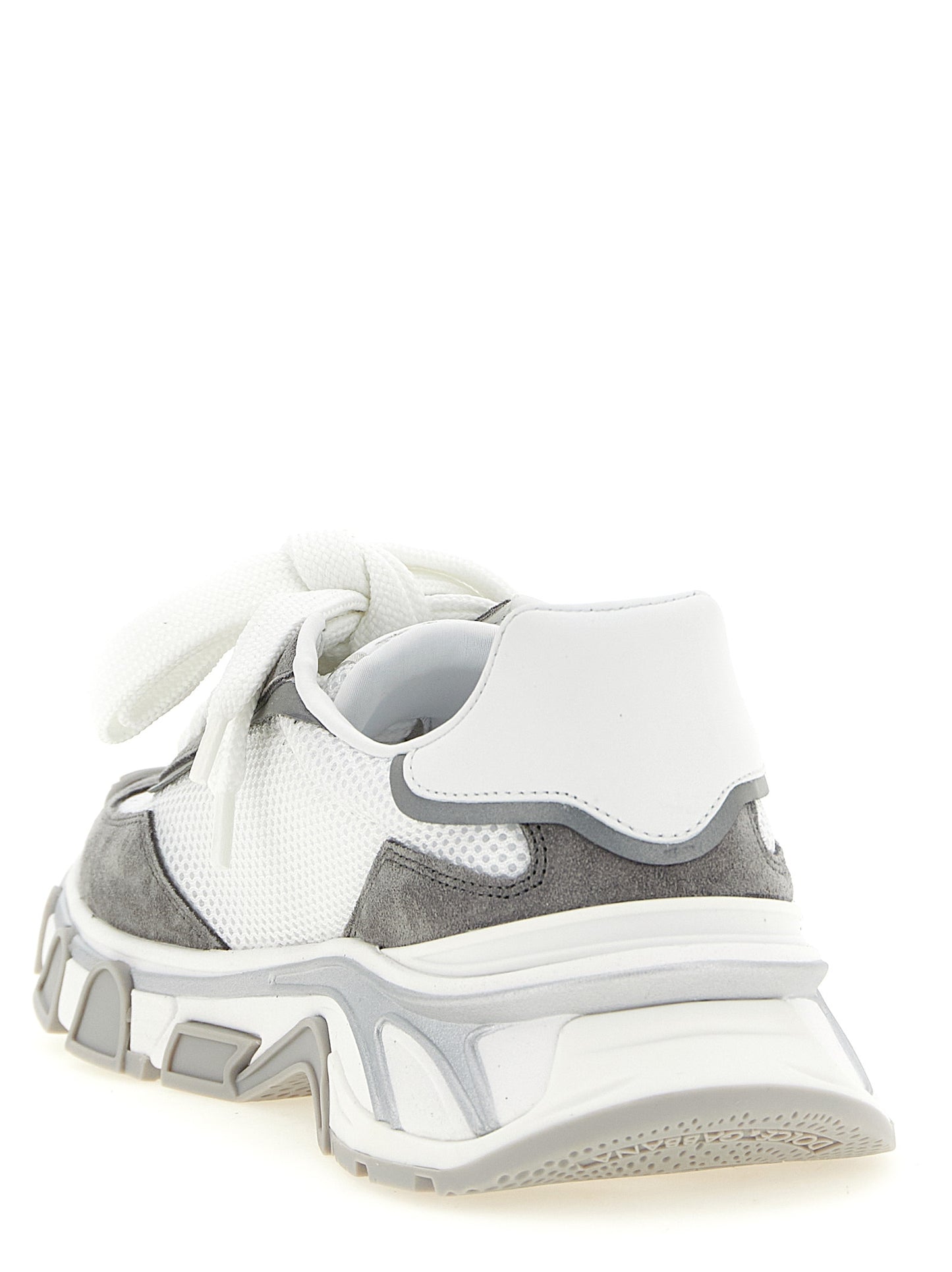 Dolce & Gabbana Graue Sportschuhe aus Polyester