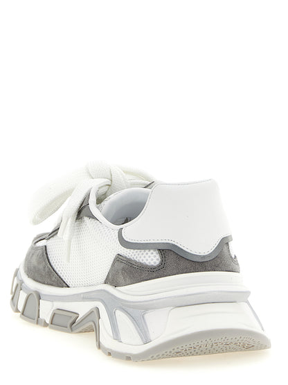 Dolce & Gabbana Graue Sportschuhe aus Polyester