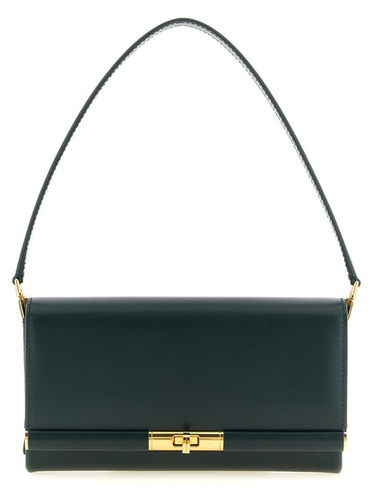 Dolce & Gabbana Zweifarbige Schultertasche aus Kalbsleder