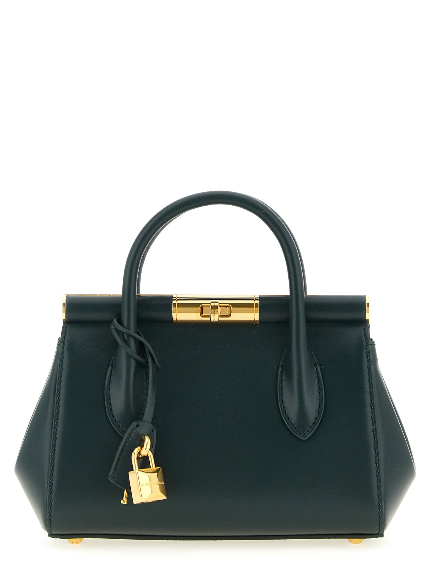 Dolce & Gabbana Zweifarbige Kalbsleder-Handtasche